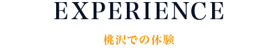 桃沢で体験する